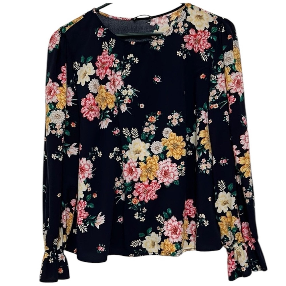 Shein Women’s Floral Blouse 2XL 100% Polyester
